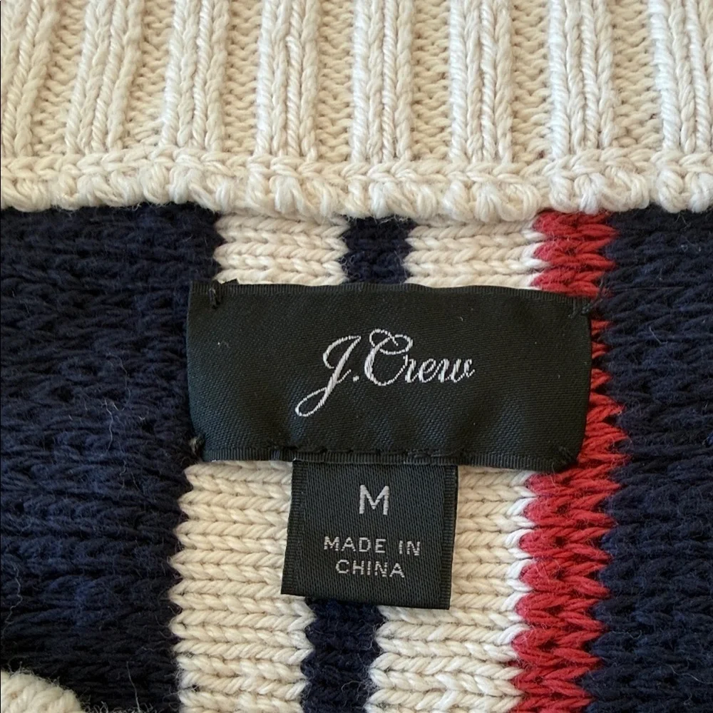 J. Crew bold stripes